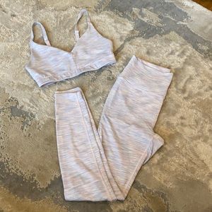 Outdoor voices workout set